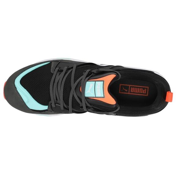PUMA Blaze of Glory Reverse Classics Puma Black/Steel Gray/Fiery Coral 9 D (M)